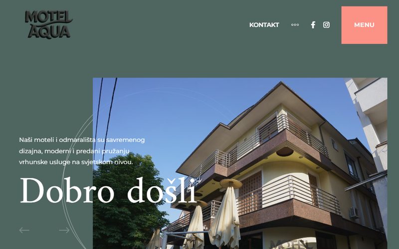 Bookiranje smještaja / MOTEL